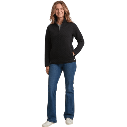 Marine Layer Women's Corbet Quarter Zip Pullover - Pullovers - SwagWear