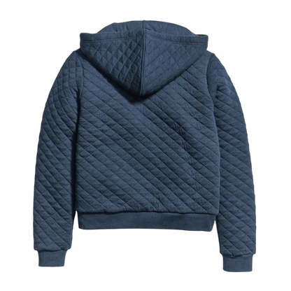 Marine Layer Women's Corbet Quilted Full Zip Hoodie - Full-Zip Hoodies - SwagWear
