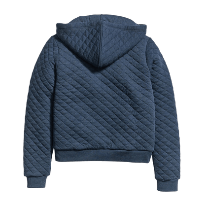 Marine Layer Women's Corbet Quilted Full Zip Hoodie - Full - Zip Hoodies - SwagWear