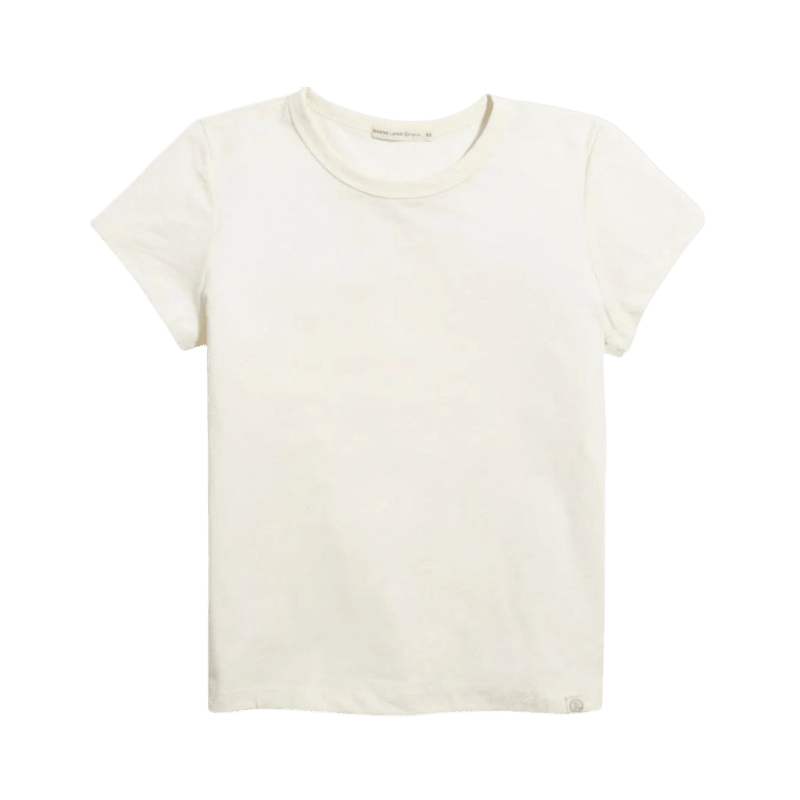 Marine Layer Women's Re - Spun Signature Crew - T-Shirts - SwagWear