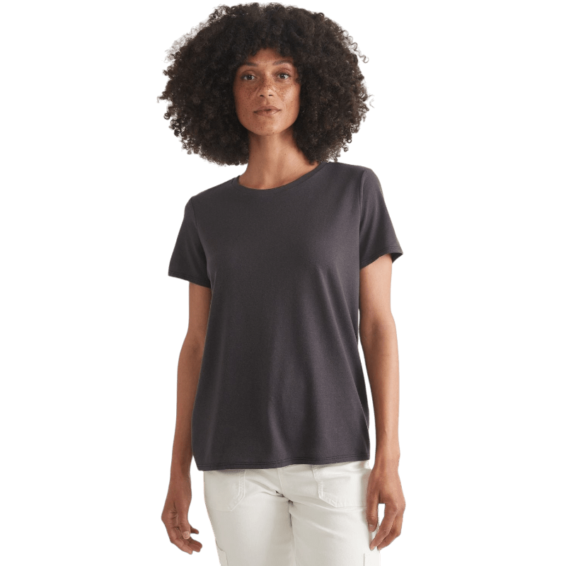 Marine Layer Women's Re - Spun Signature Crew - T-Shirts - SwagWear