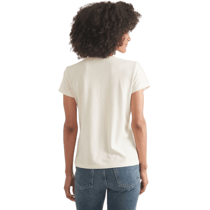 Marine Layer Women's Re - Spun Signature Crew - T-Shirts - SwagWear