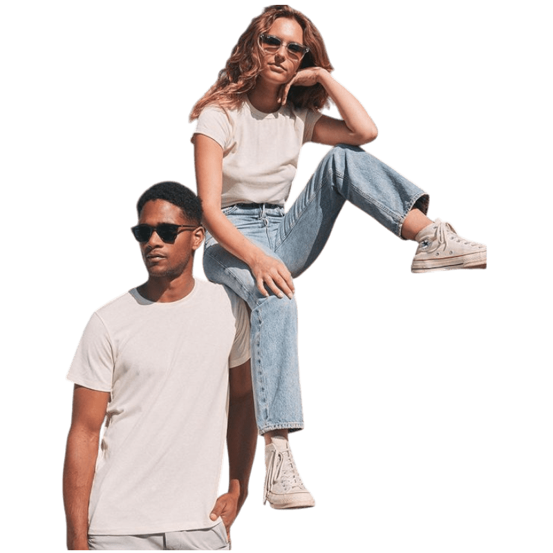 Marine Layer Women's Re - Spun Signature Crew - T-Shirts - SwagWear