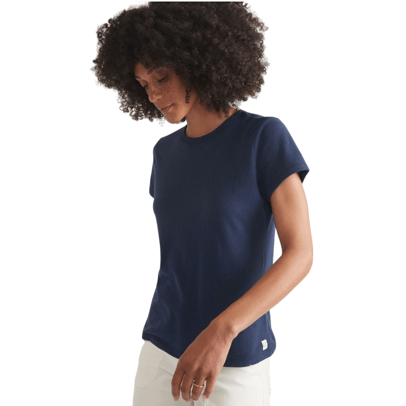 Marine Layer Women's Re - Spun Signature Crew - T-Shirts - SwagWear