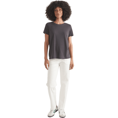 Marine Layer Women's Re-Spun Signature Crew - T-Shirts - SwagWear