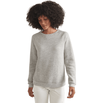 Marine Layer Women's Sherpa Crew Pullover - Sweatshirts - SwagWear