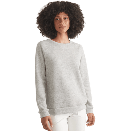 Marine Layer Women's Sherpa Crew Pullover - Sweatshirts - SwagWear
