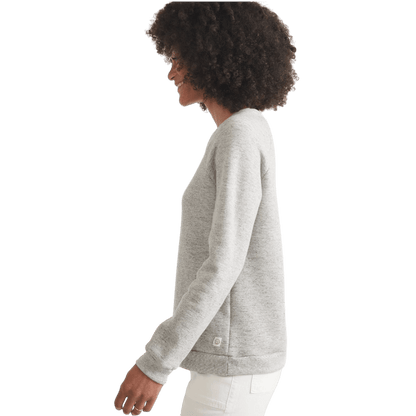 Marine Layer Women's Sherpa Crew Pullover - Sweatshirts - SwagWear