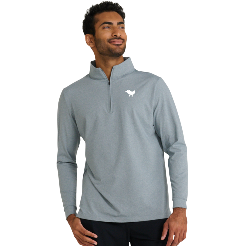 Men’s Quarterzip - Heather / S - Pullovers