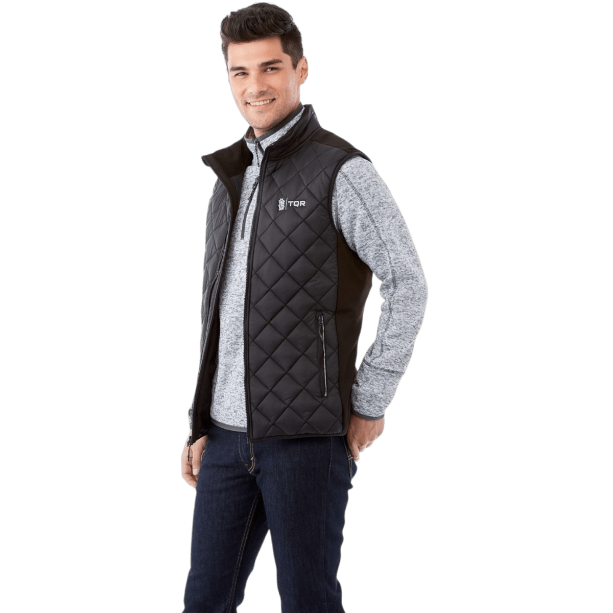Men's SHEFFORD Heated Vest with Power Bank - Vests - SwagWear