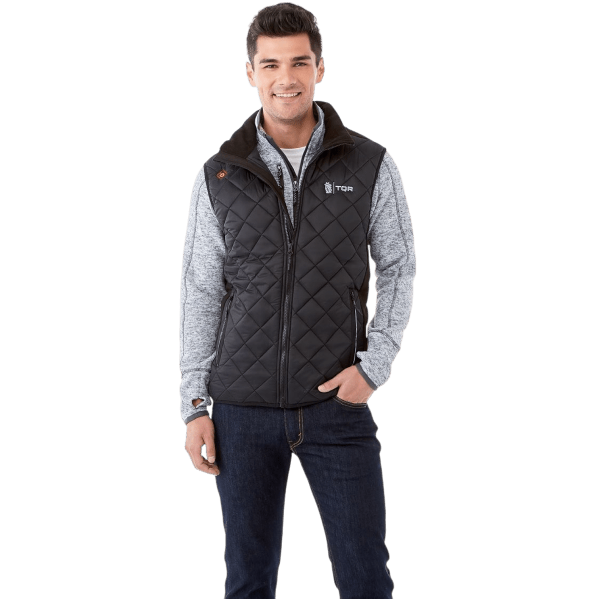 Men's SHEFFORD Heated Vest with Power Bank - Vests - SwagWear