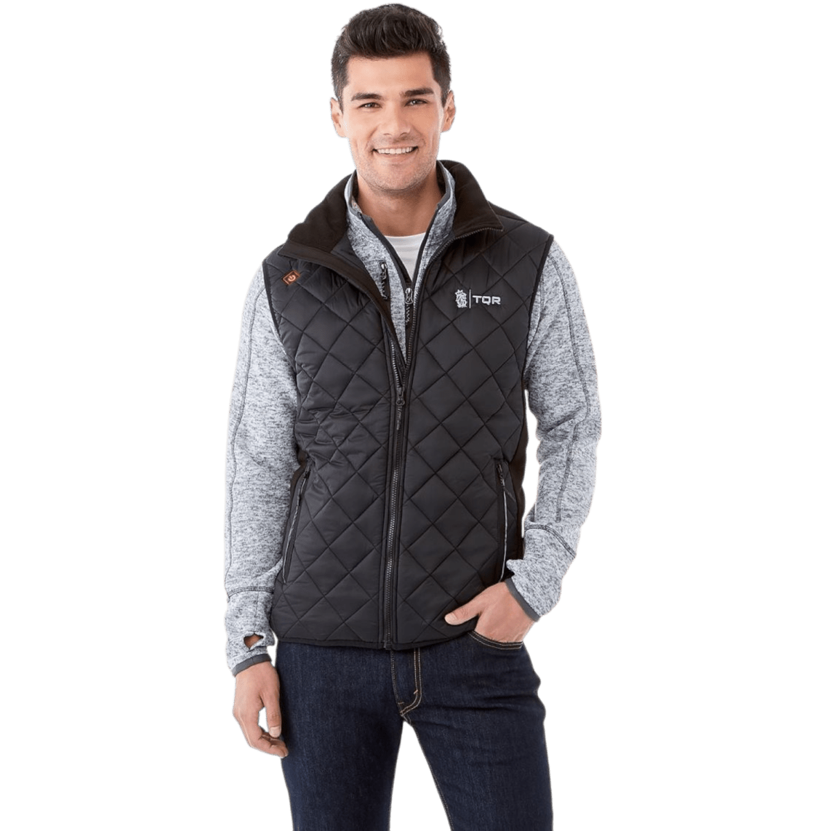Men's SHEFFORD Heated Vest with Power Bank - Vests - SwagWear