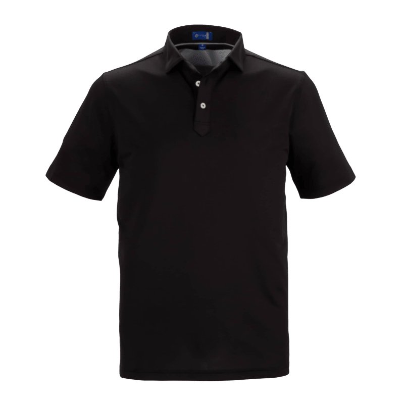 Men's STITCH® Solid Short Sleeve Pique Polo - Polos - SwagWear
