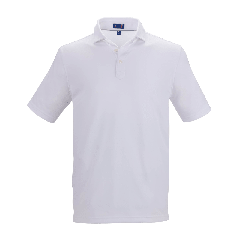Men's STITCH® Solid Short Sleeve Pique Polo - Polos - SwagWear
