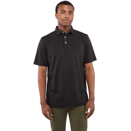 Men's STITCH® Solid Short Sleeve Pique Polo - Polos - SwagWear