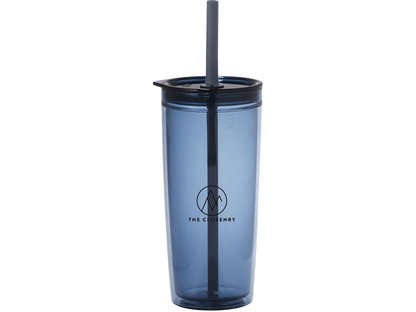MiiR® Everywhere Straw Tumbler - 16 Oz. - Tidal Blue / 16oz - Tumblers w/Straws