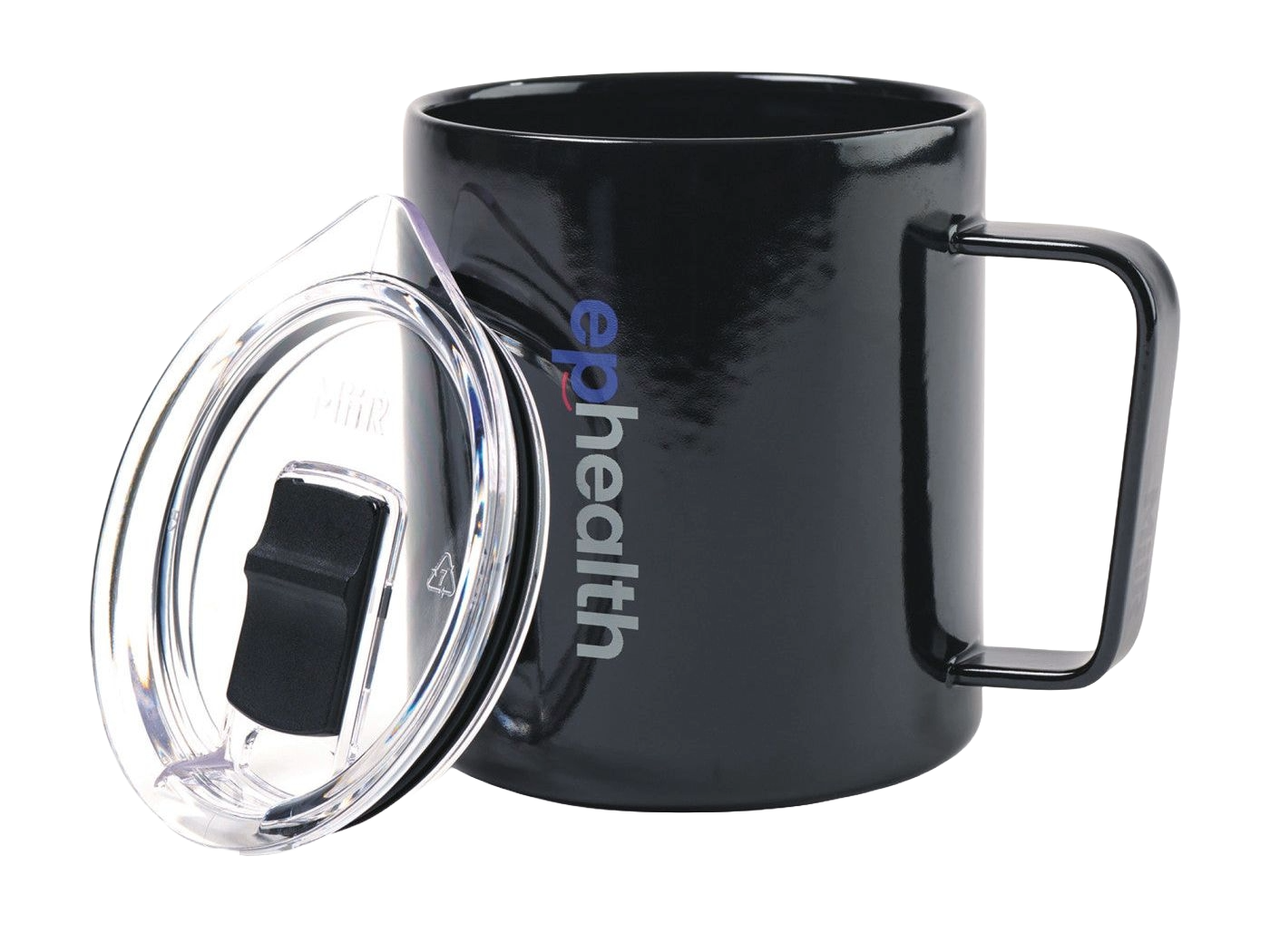 MiiR® TruEnamel™ Camp Cup - 12 Oz. - Black / 12oz - Mugs