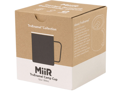 MiiR® TruEnamel™ Camp Cup - 12 Oz. - Black / 12oz - Mugs