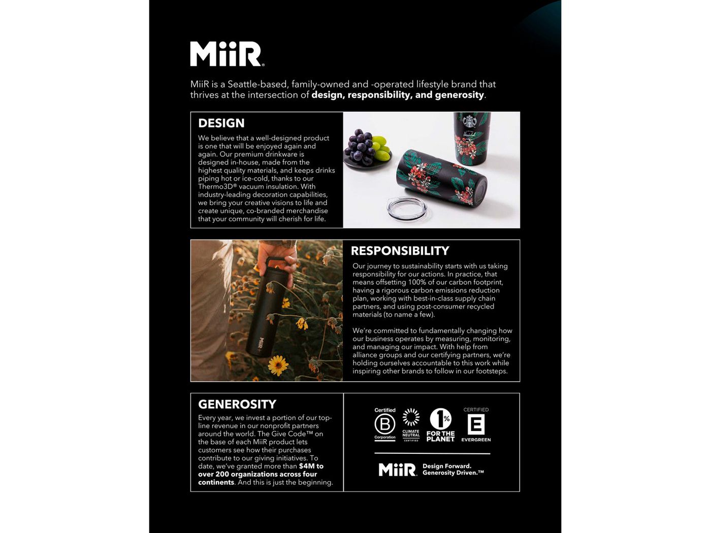 MiiR® Vacuum Insulated Travel Tumbler - 16 Oz. - Tumblers