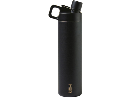 MiiR® Vacuum Insulated Wide Mouth Chug Bottle - 20 Oz. - Black Powder / 20oz - Water Bottles