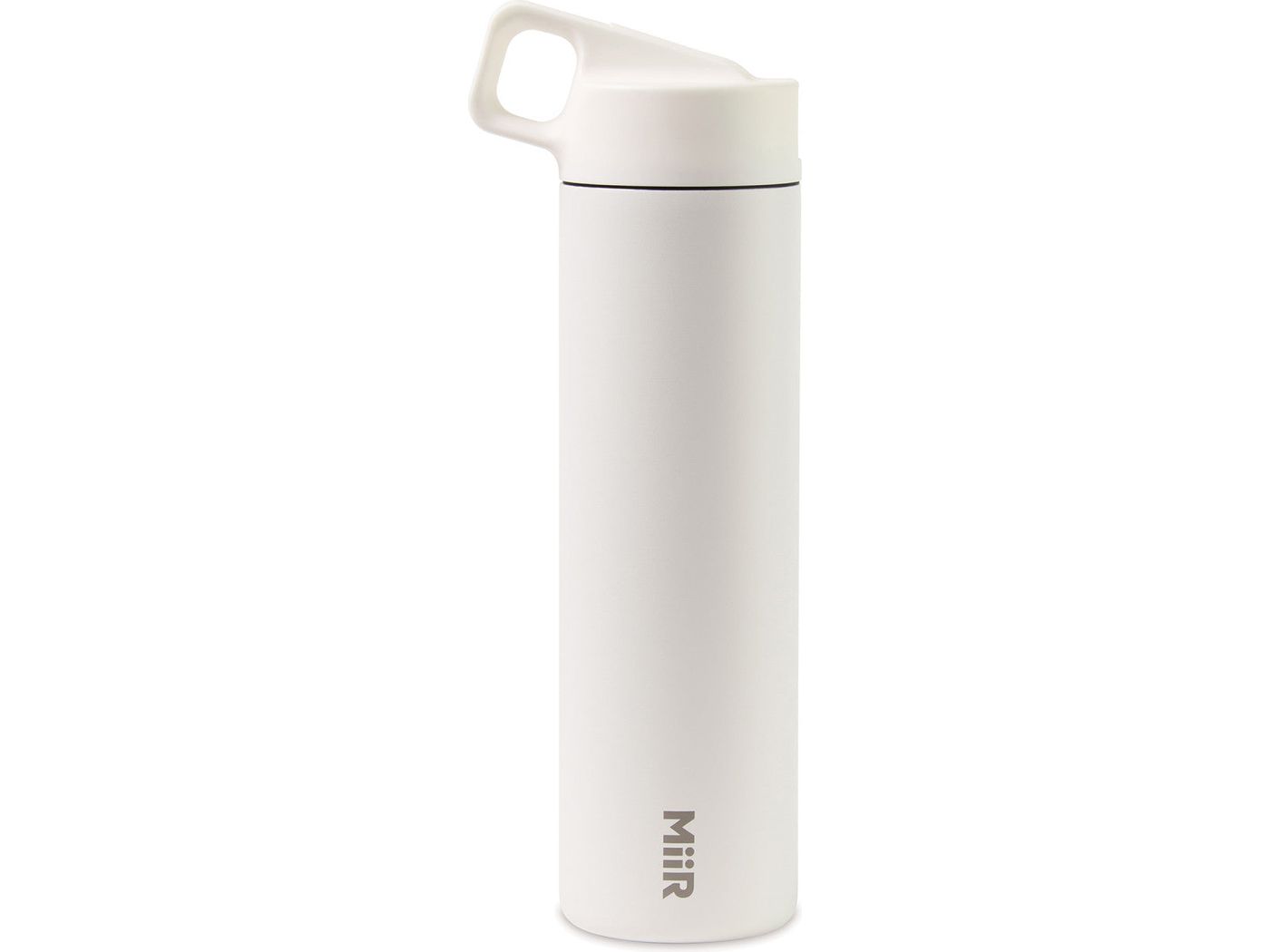 MiiR® Vacuum Insulated Wide Mouth Leakproof Straw Lid Bottle - 20 Oz. - White Powder / 20oz - Water Bottles w/Straw