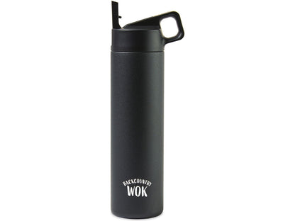 MiiR® Vacuum Insulated Wide Mouth Leakproof Straw Lid Bottle - 20 Oz. - Water Bottles w/Straw