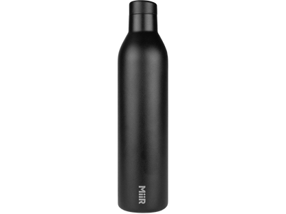 MiiR® Vacuum Insulated Wine Bottle - 25 Oz. - Black Powder / 25oz - Wine Tumblers