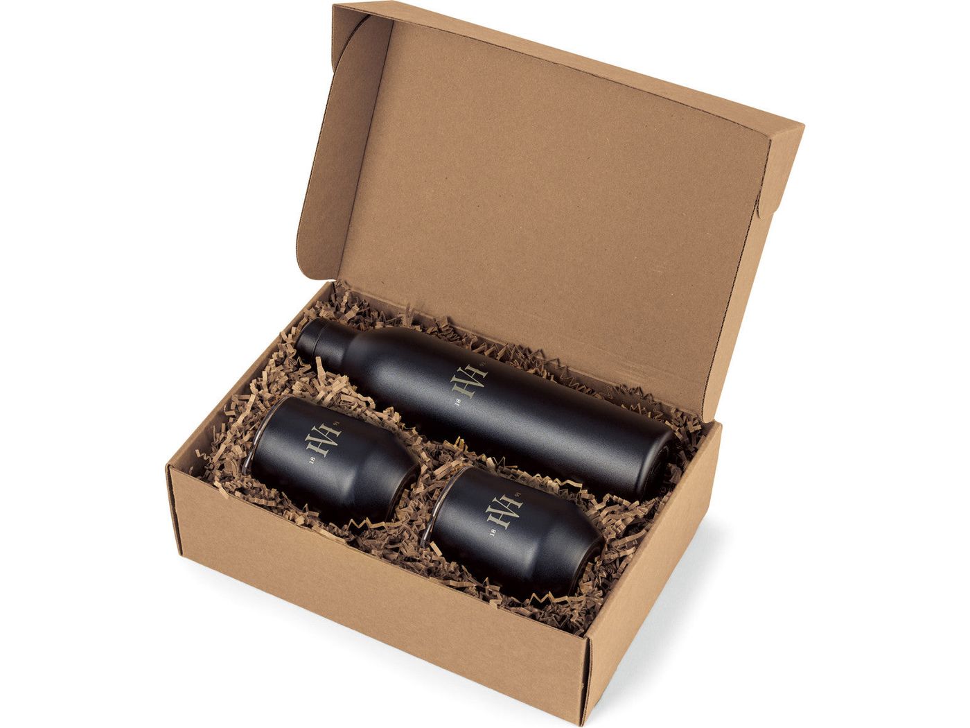 MiiR® Wine Bottle & Tumbler Gift Set - Black Powder - Drinkware Sets