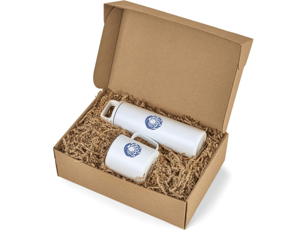 MiiR® Wide Mouth Bottle & Camp Cup Gift Set - Drinkware Sets - SwagWear