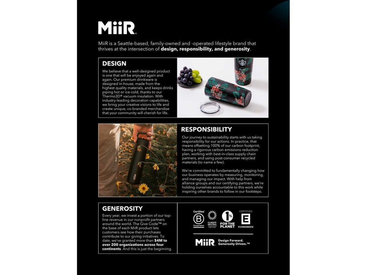 MiiR® Wine Tumbler Gift Set - Drinkware Sets - SwagWear