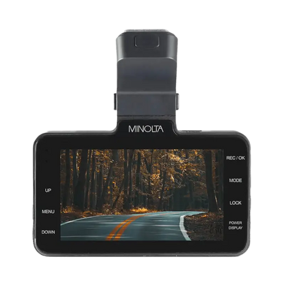 Minolta 1080P Dash Cam W/3.0" LCD - Dash Cams - SwagWear