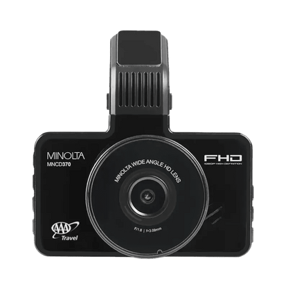 Minolta 1080P Dash Cam W/3.0" LCD - Dash Cams - SwagWear