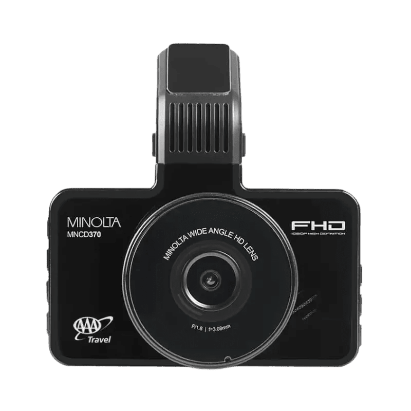 Minolta 1080P Dash Cam W/3.0" LCD - Dash Cams - SwagWear
