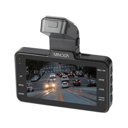 Minolta 1080P Dash Cam W/3.0" LCD - Dash Cams - SwagWear