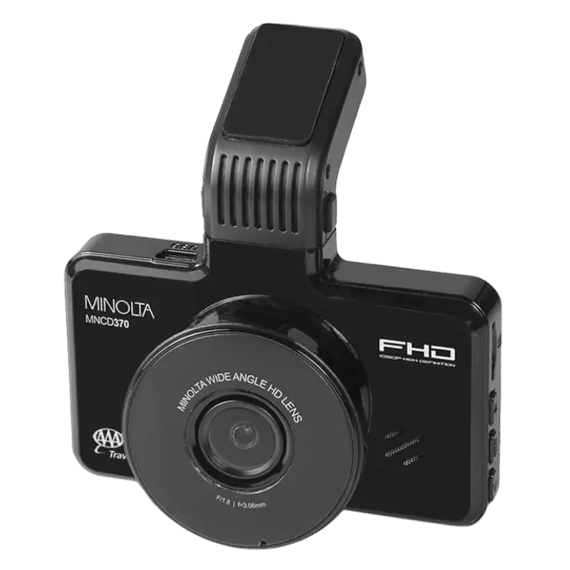 Minolta 1080P Dash Cam W/3.0" LCD - Dash Cams - SwagWear