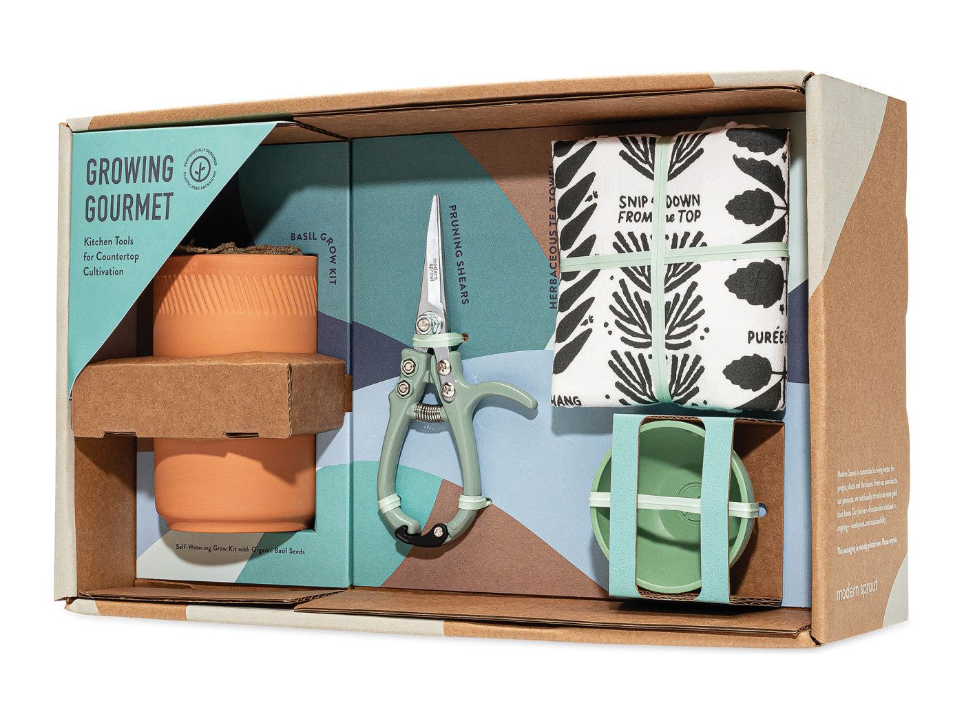 Modern Sprout® Growing Gourmet Gift Set - Plant Grow Kits