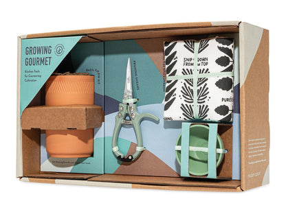 Modern Sprout® Growing Gourmet Gift Set - Plant Grow Kits