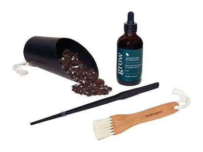 Modern Sprout® Plant Parent Care Kit - Black - Plant Grow Kits