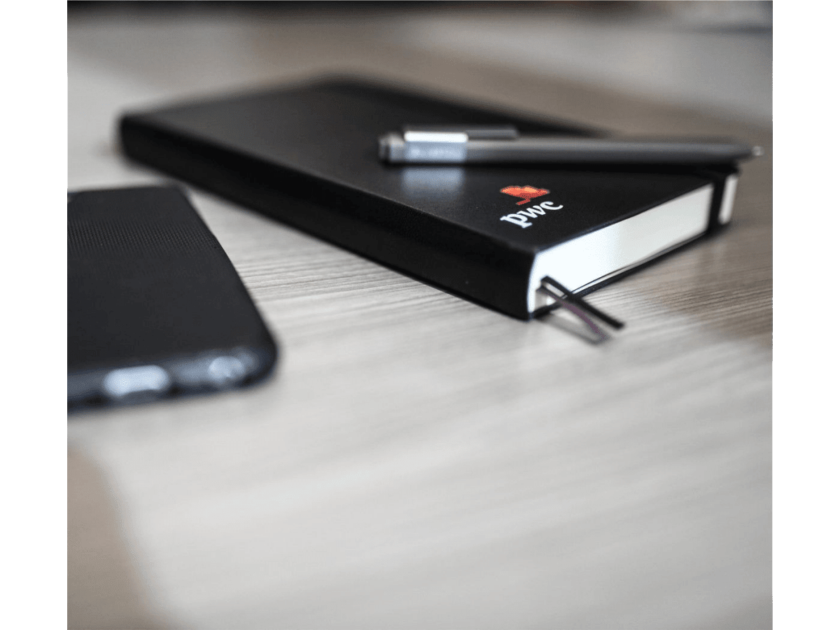 Moleskine® Hard Cover Ruled Large Expanded Notebook - Large Notebooks - SwagWear