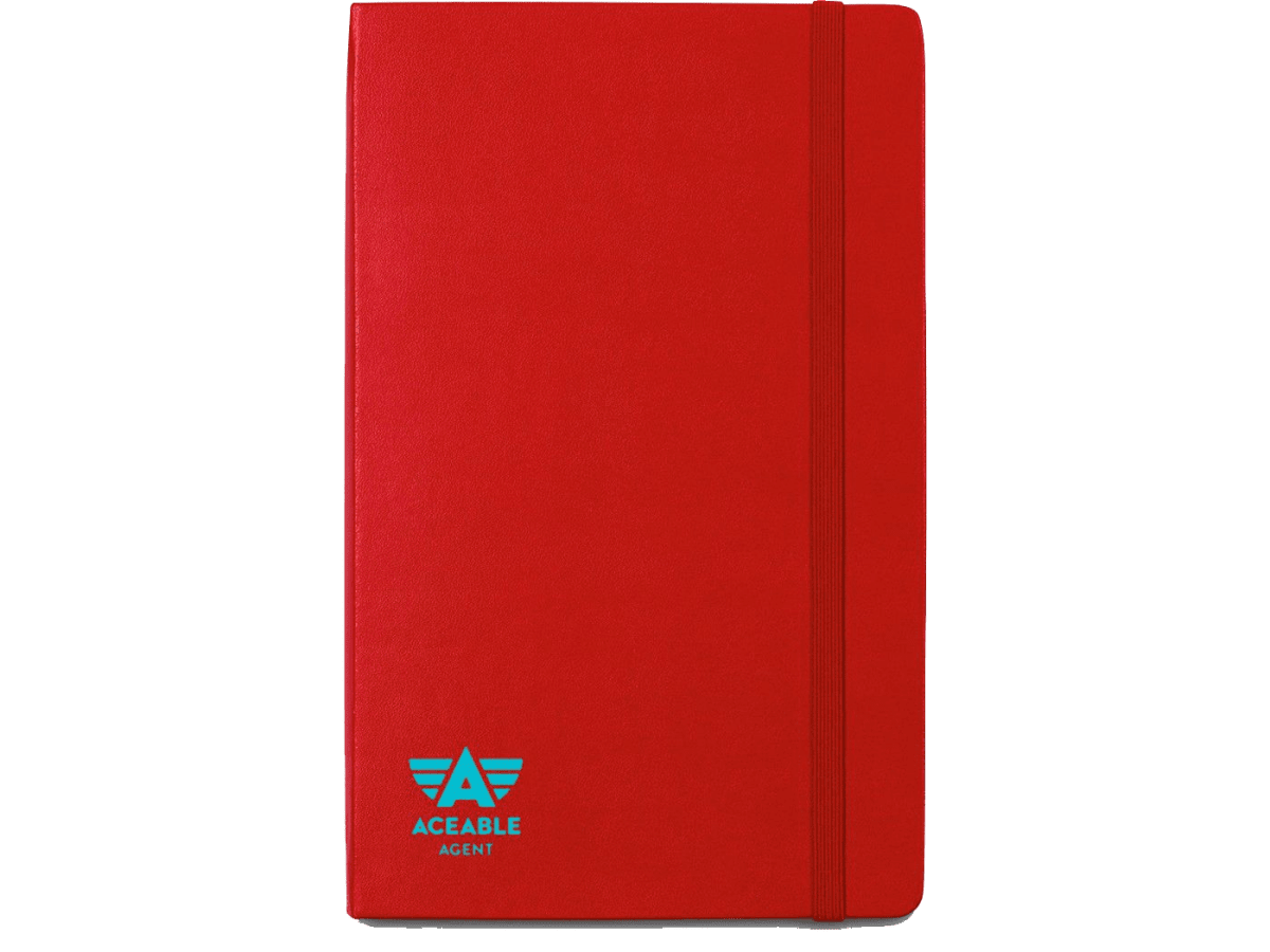 Moleskine® Hard Cover Ruled Large Expanded Notebook - Large Notebooks - SwagWear