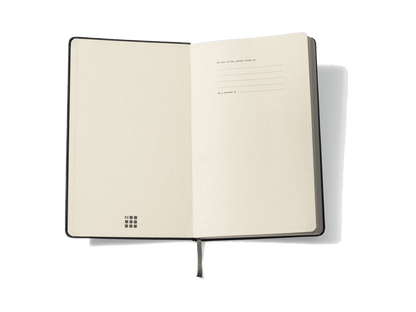 Moleskine® Hard Cover Ruled Large Notebook - Large Notebooks - SwagWear