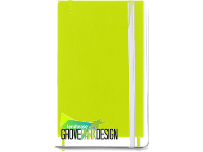 Moleskine® Hard Cover Ruled Large Notebook - Large Notebooks - SwagWear