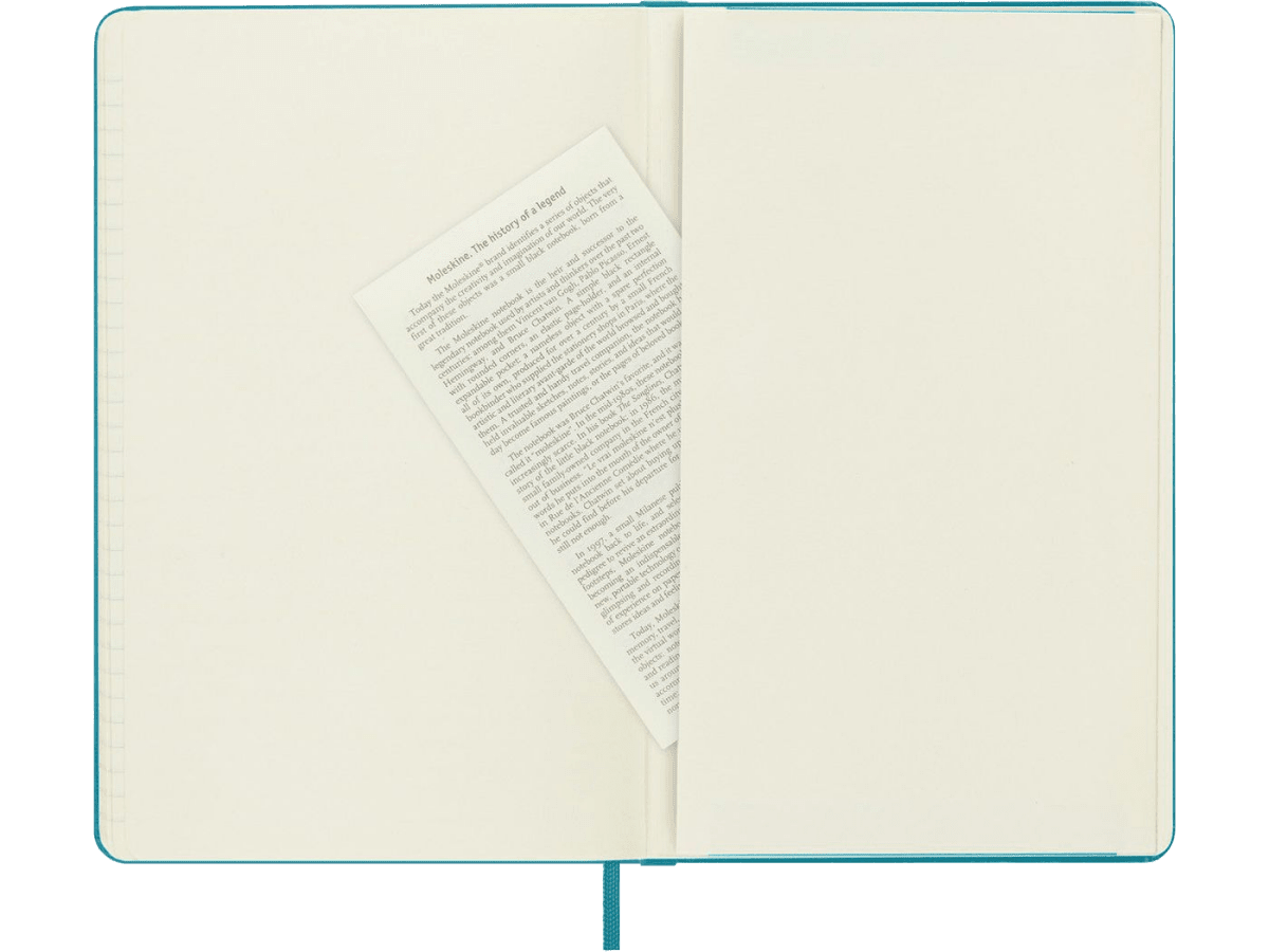 Moleskine® Hard Cover Ruled Large Notebook - Large Notebooks - SwagWear