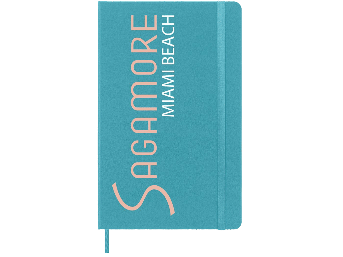 Moleskine® Hard Cover Ruled Large Notebook - Large Notebooks - SwagWear