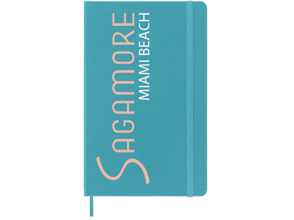 Moleskine® Hard Cover Ruled Large Notebook - Large Notebooks - SwagWear