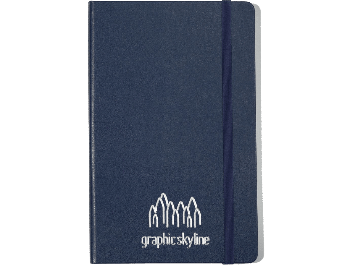 Moleskine® Large Notebook and GO Pen Gift Set - Notebook Sets - SwagWear