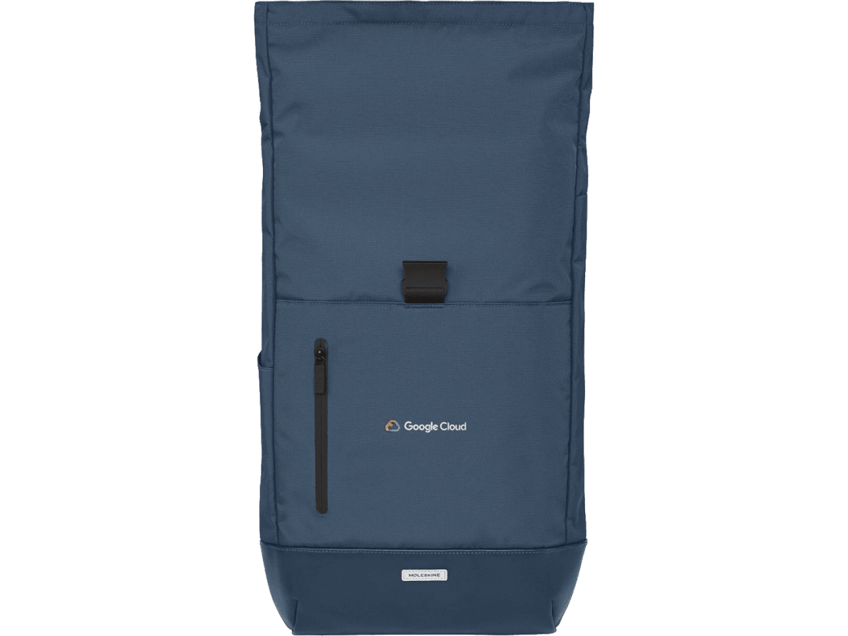 Moleskine® Metro Rolltop Backpack - Backpacks - SwagWear