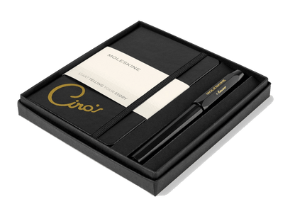 Moleskine® Pocket Notebook and Kaweco Pen Gift Set - Notebook Sets - SwagWear