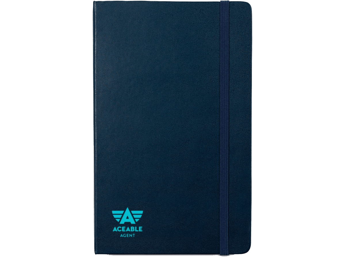 Moleskine® Hard Cover Ruled Large Expanded Notebook - Large Notebooks - SwagWear