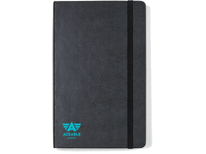 Moleskine® Hard Cover Ruled Large Expanded Notebook - Large Notebooks - SwagWear
